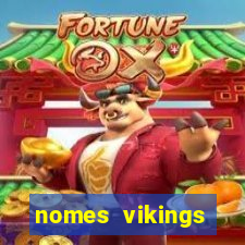 nomes vikings masculinos e significados